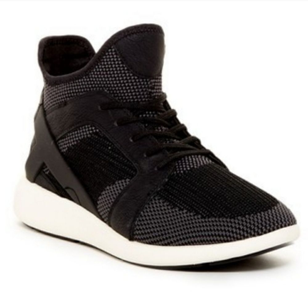 ALDO Derik Black Knit‎ High Top Sock Trainers 12
